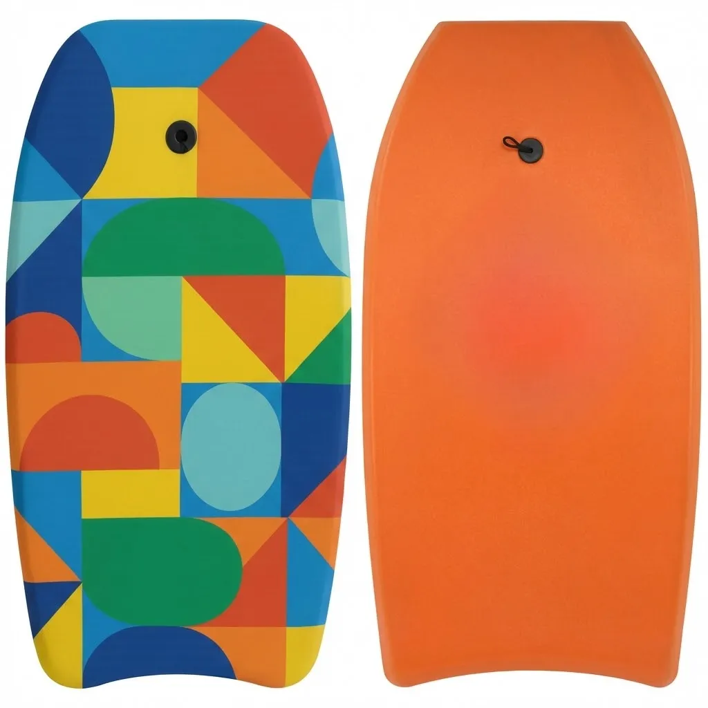 Fabric EPS vs Heat Laminated XPE bodyboard for retail