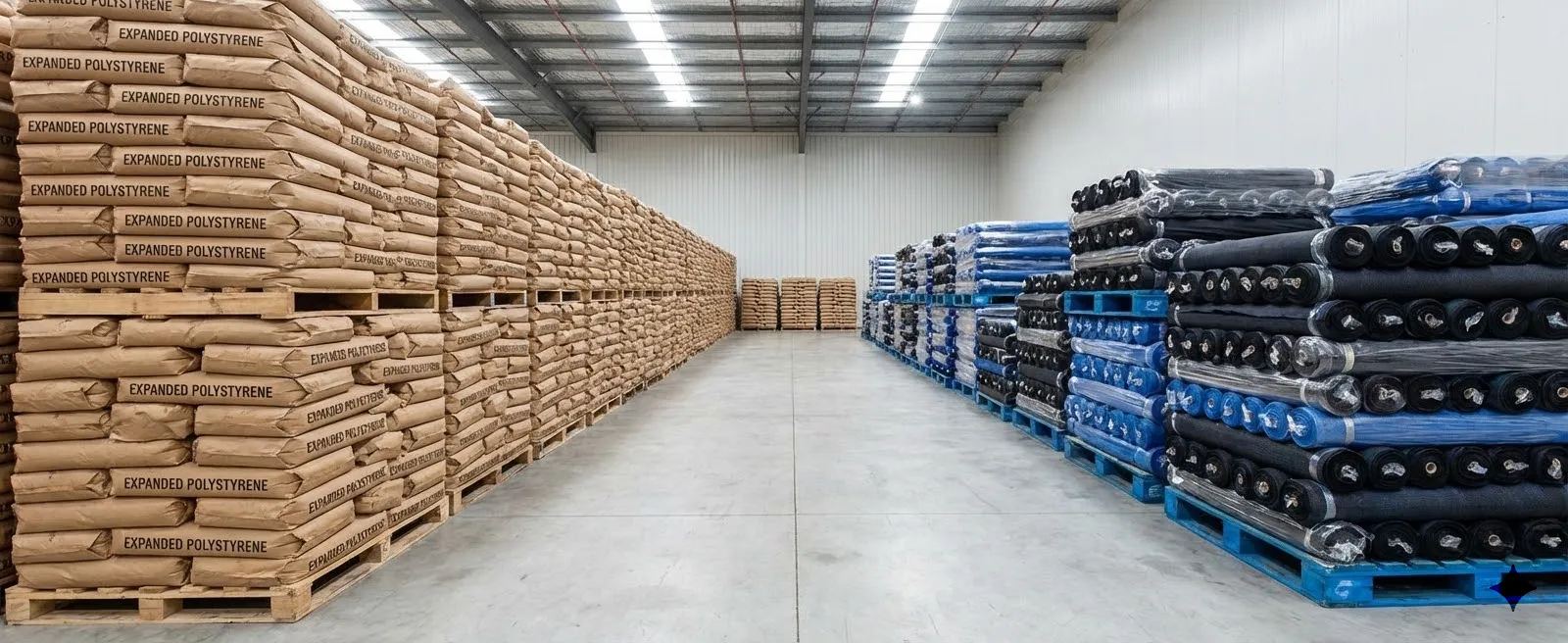 Strategic EPS raw material and PP rolls reserve