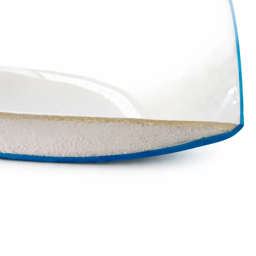 High-density polyethylene (HDPE) slick bottom