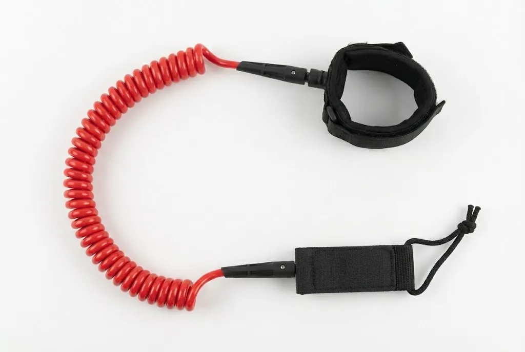 Coiled SUP Leashes Heavy-duty coiled SUP and iSUP paddleboard leashes