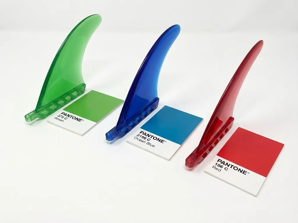Custom Color Pantone Fin Boxes
