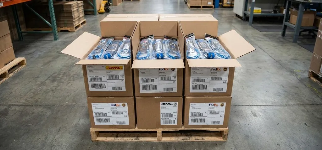 leash with air shipping