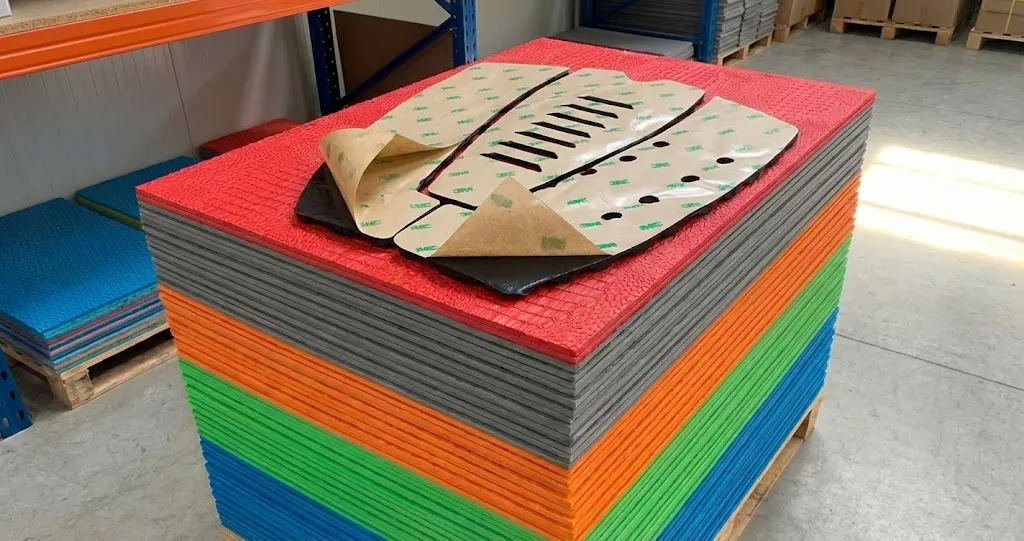 Genuine 3M marine grade adhesive backing on EVA pads