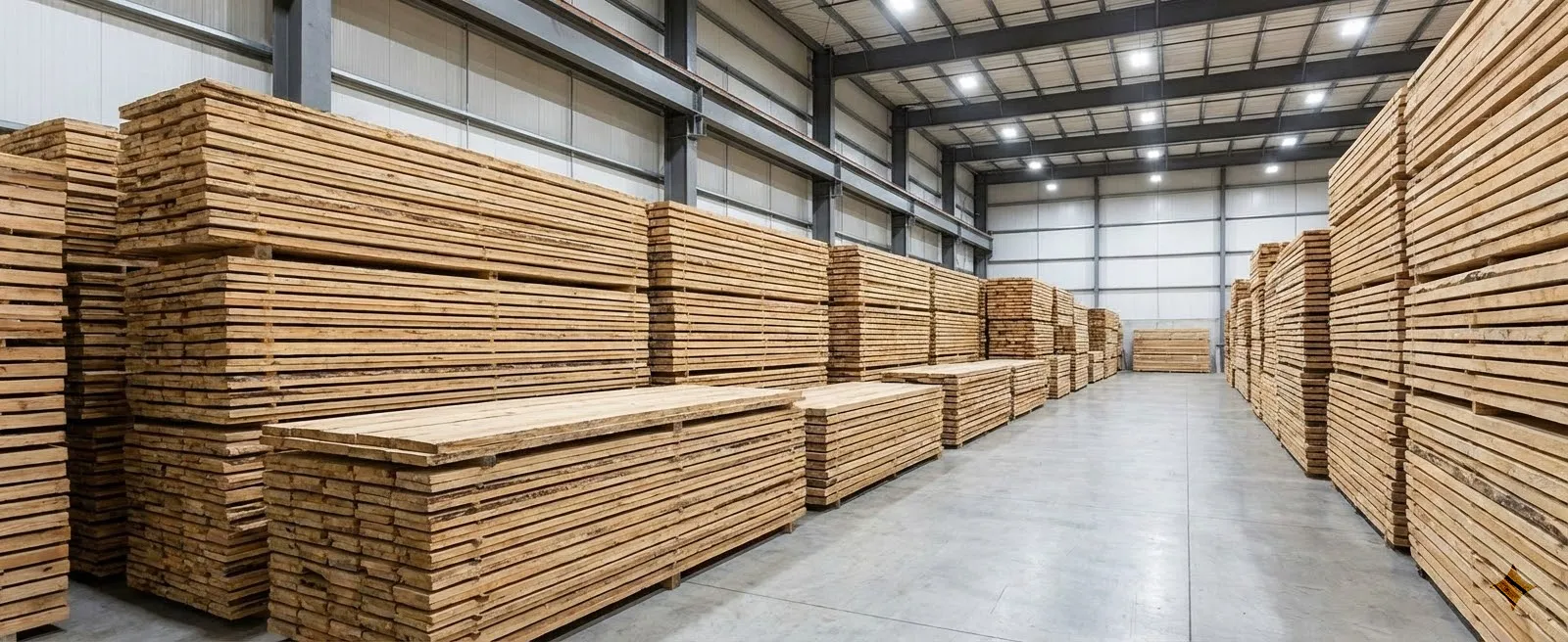 Raw Plywood Warehouse Stock