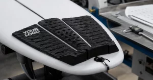 High-performance surfboard traction pad for professional board manufacturers